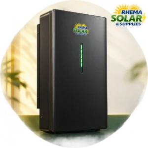 SRNE 10kWh Wall-Mounted Lithium Battery from Rhema Solar & Supplies Jamaica